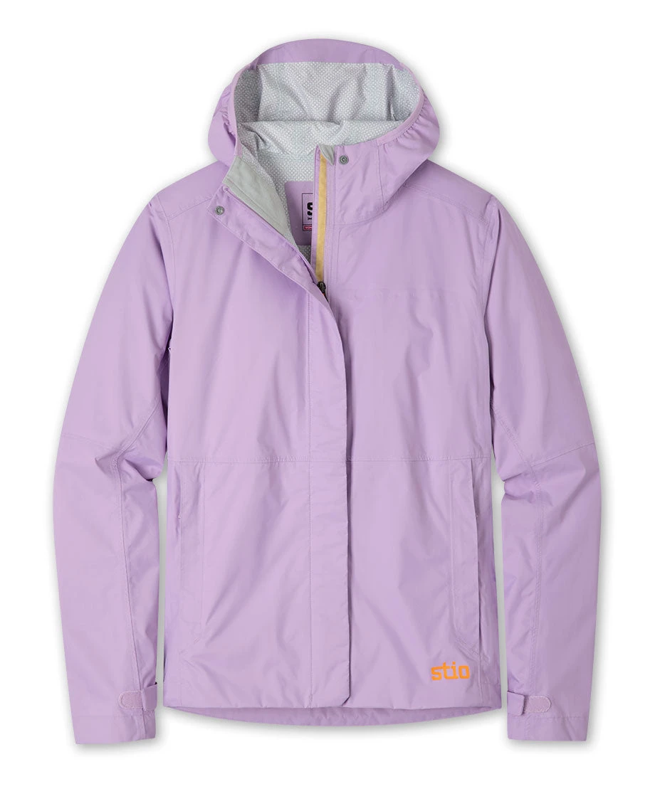 Stio Women's Rollick Hooded Jacket in Lavender Field