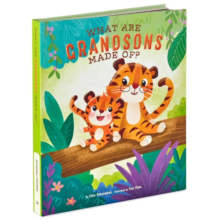 Hallmark recordable storybook featuring tiger characters