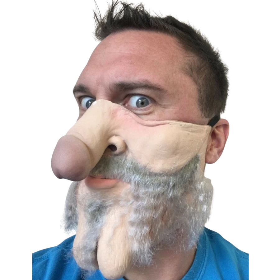 Rubber Johnnies Gramps Dick Half Mask