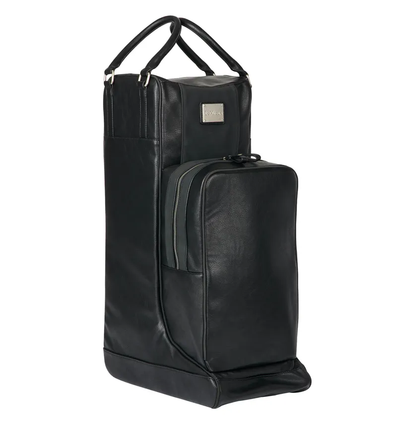 LeMieux PU Leather Boot Bag Black