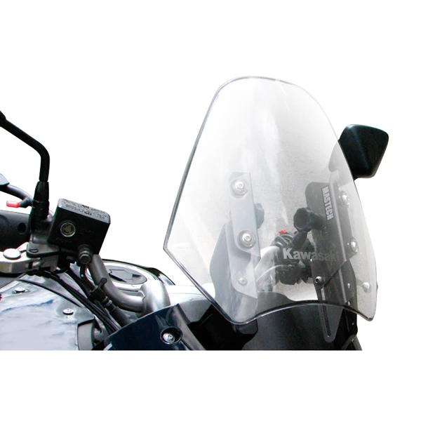 Mastech Adjustable Windshield Support on Kawasaki Versys 650