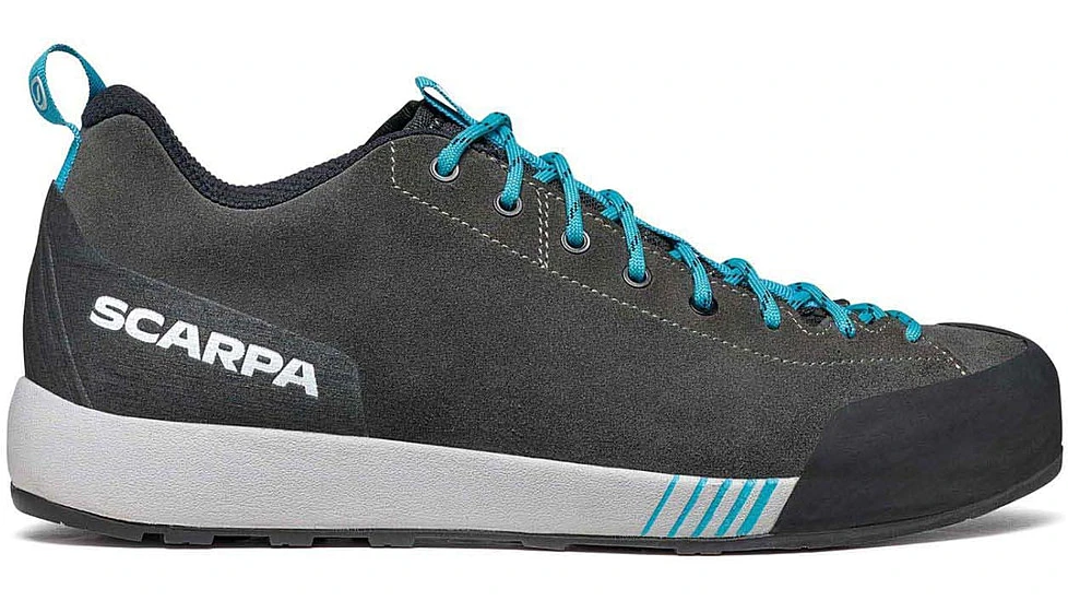 Scarpa Gecko Approach Shoes in Shark Azure color