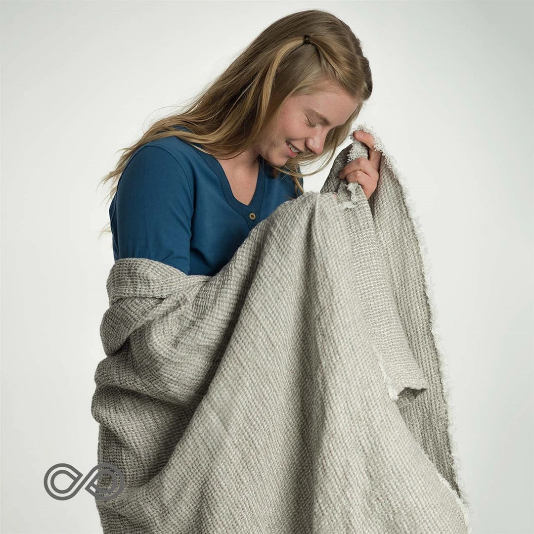 Bespoke Handwoven Arles Organic French Linen Towel