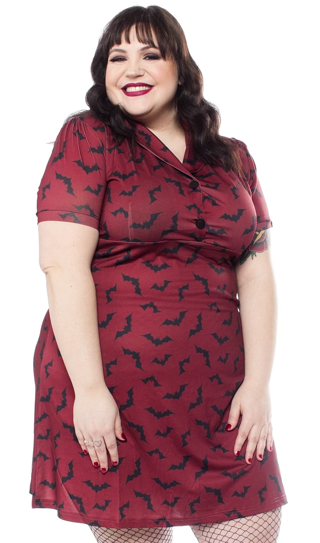 SOURPUSS LUNA BATS ROSIE DRESS