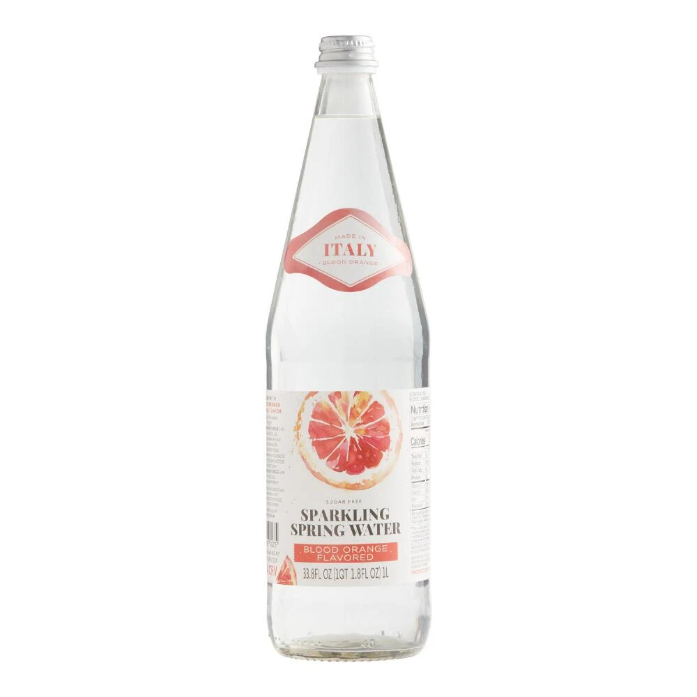 World Market Blood Orange Italian Sparkling Mineral Water