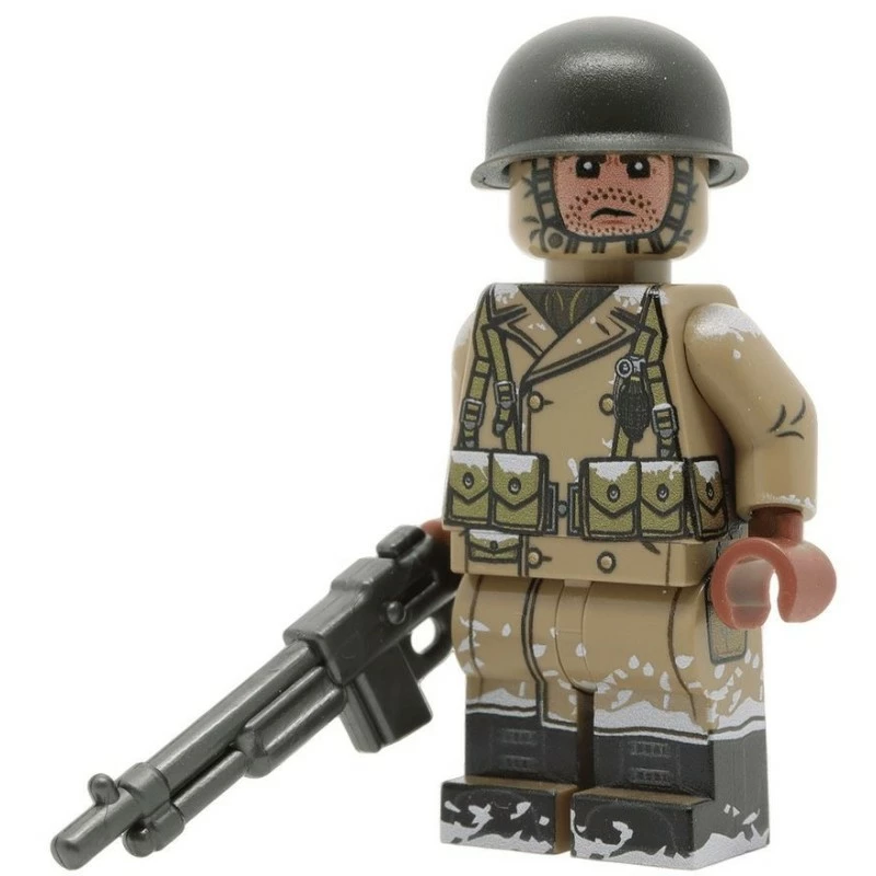WW2 U.S. Army BAR Gunner Winter LEGO Torso