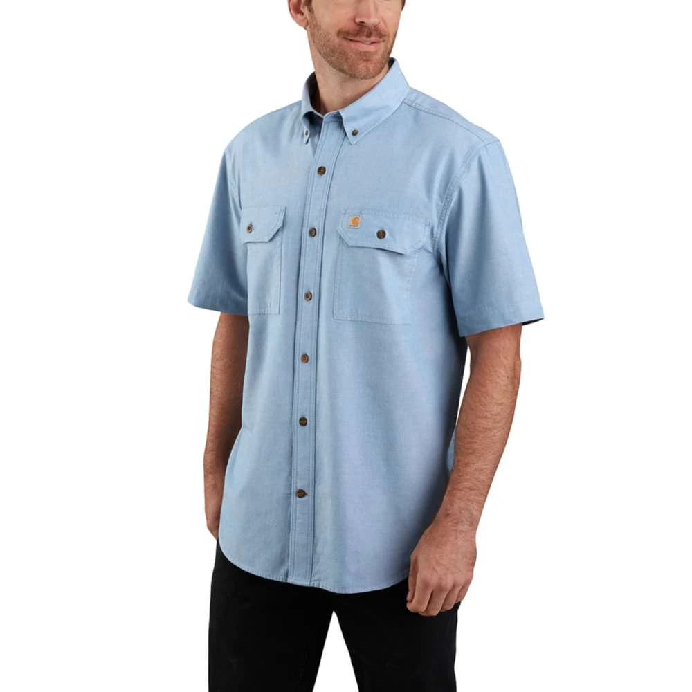 Carhartt Men's 104369 CBL Blue Chambray Shirt