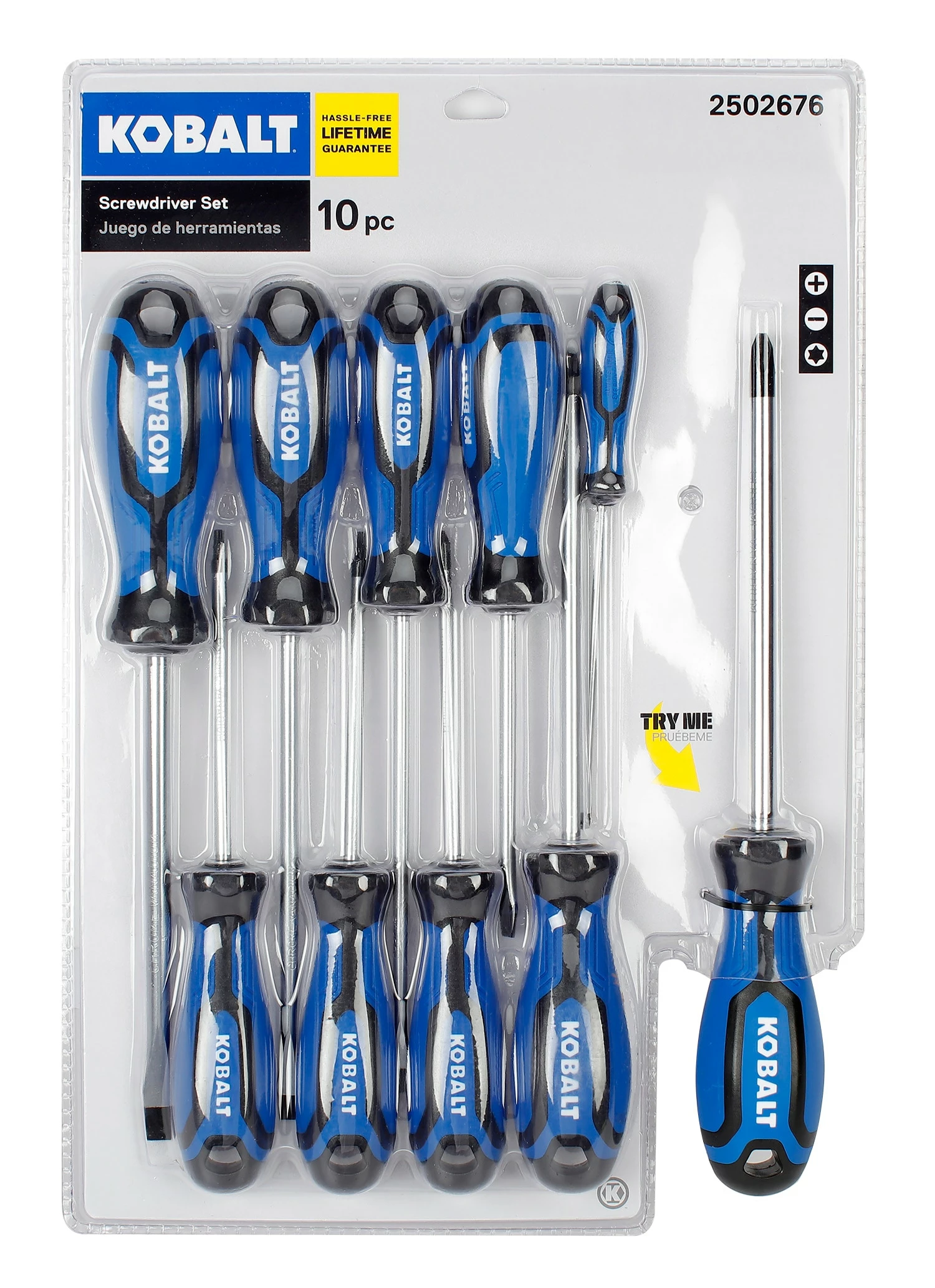 Kobalt 10-Piece Screwdriver Set