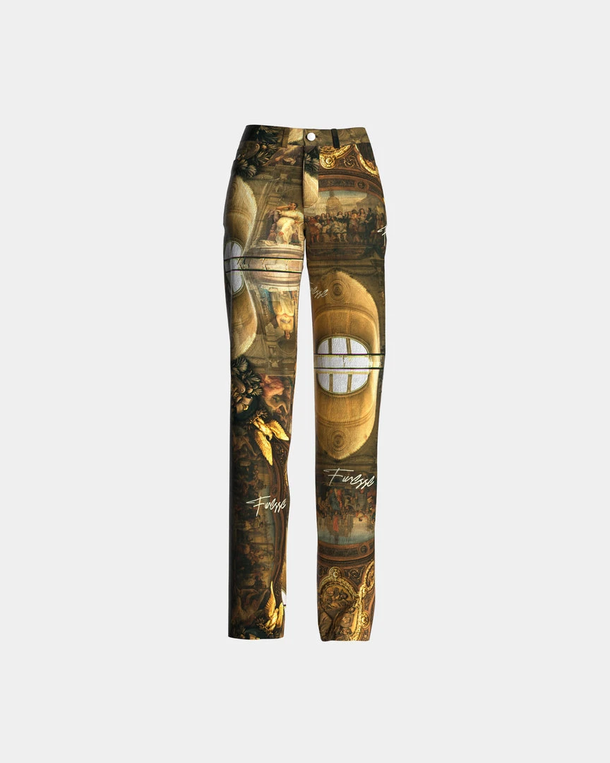 FINESSE Fredi Pants artistic print