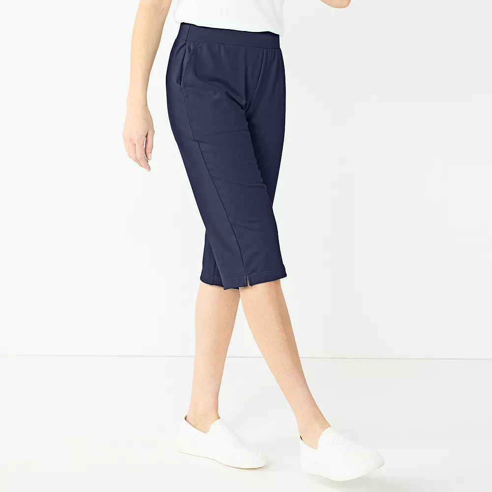 Petite Croft & Barrow French Terry Skimmer Pants