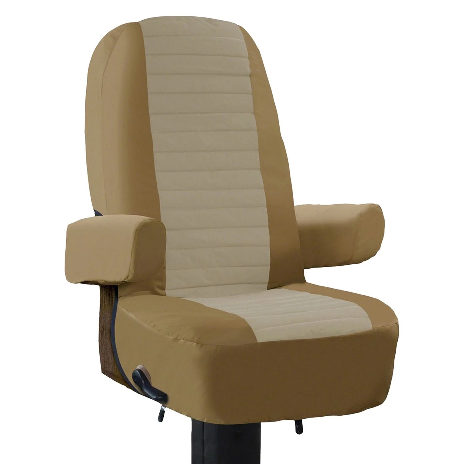 OverDrive Tan RV Captain Seat Cover