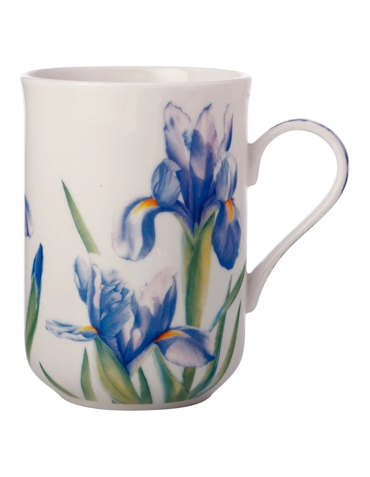 Maxwell & Williams Floriade Mug with Iris design