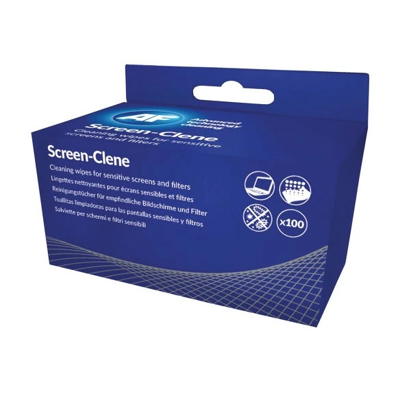 AF Screen-Clene Wet Wipes pack