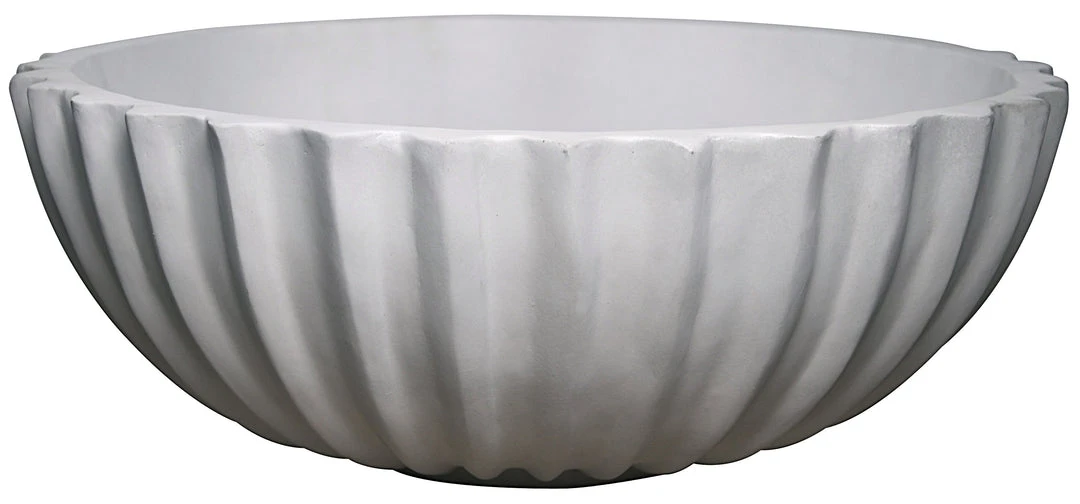 Noir Bang Bowl fiber cement decor