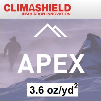 Climashield APEX synthetic insulation