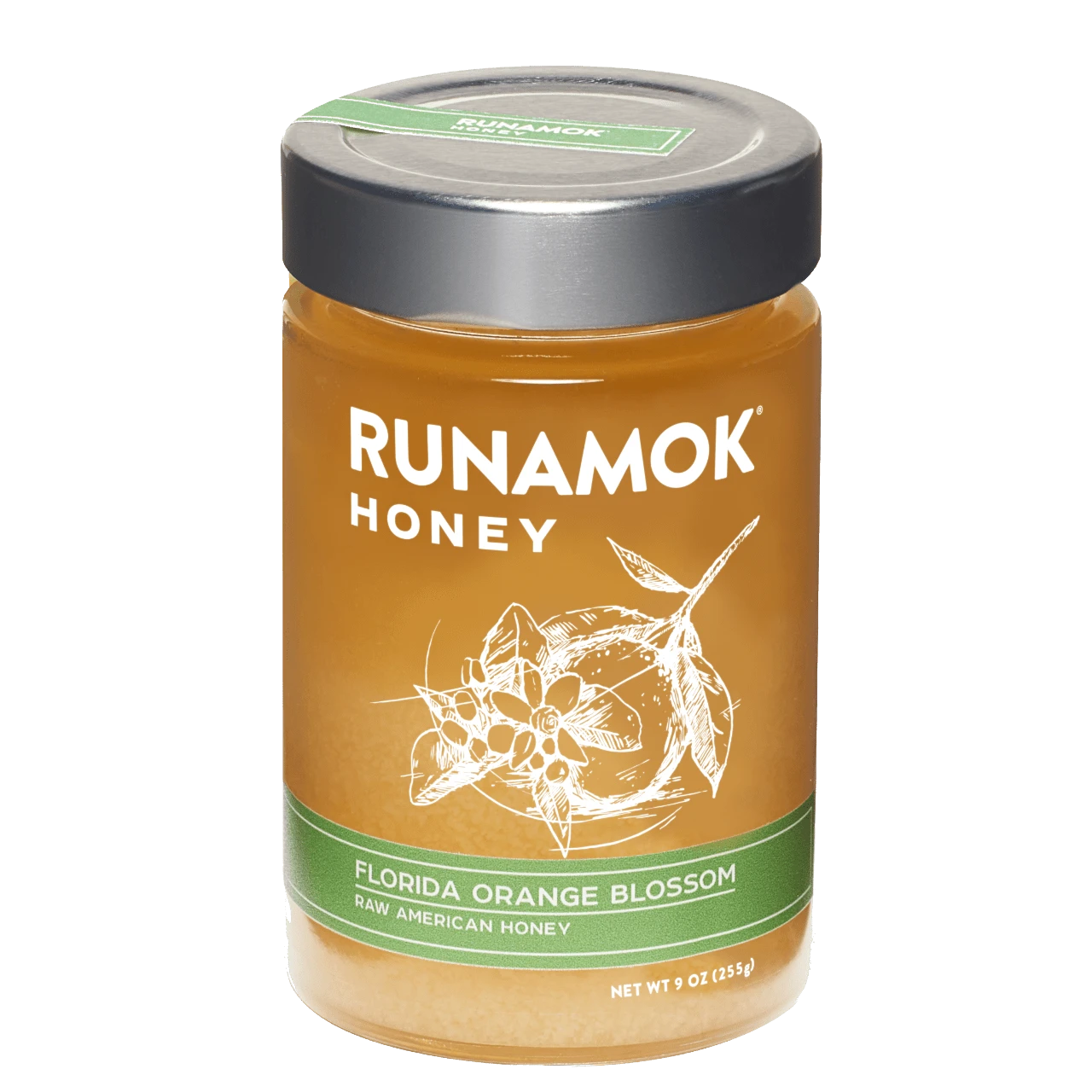 Florida Orange Blossom Honey Jar