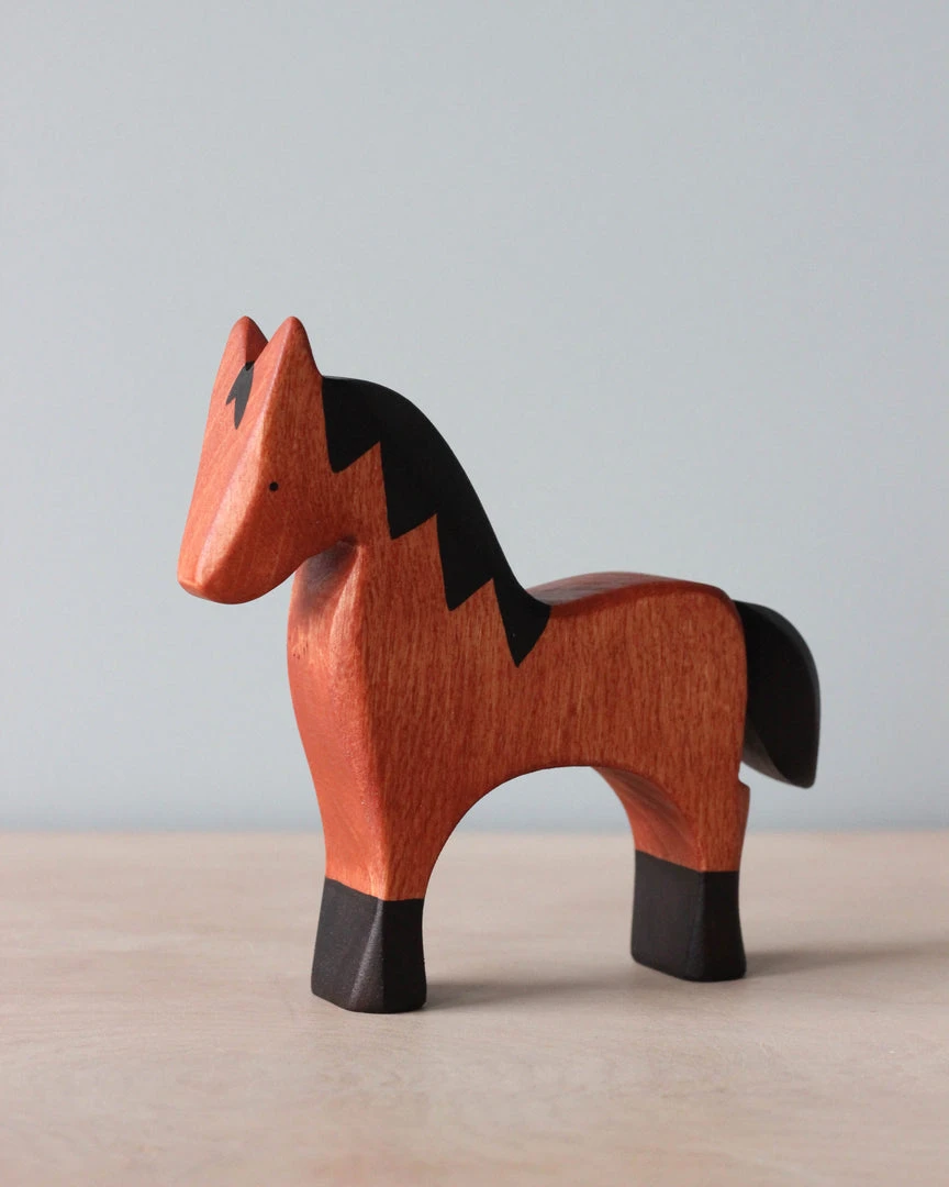 Handmade Wooden Horse Toy