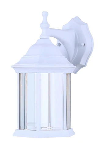 Alexia White LED Outdoor Wall Light