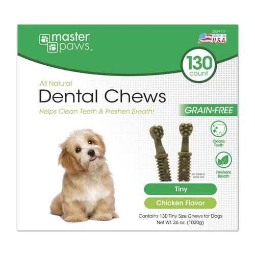 Master Paws Tiny Dental Brushes for Small Dogs