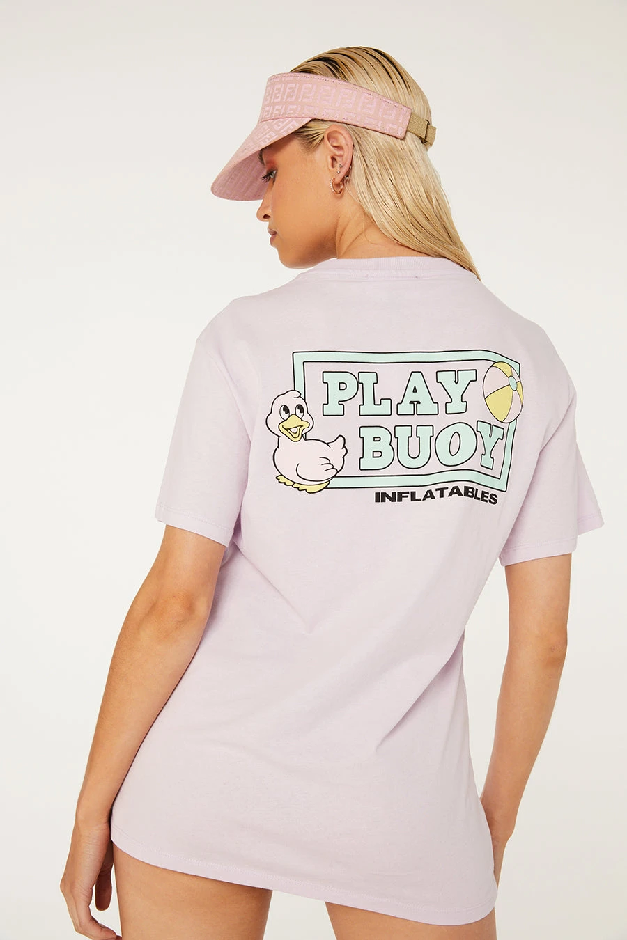 New Girl Order PLAY BUOY BACK PRINT TEE