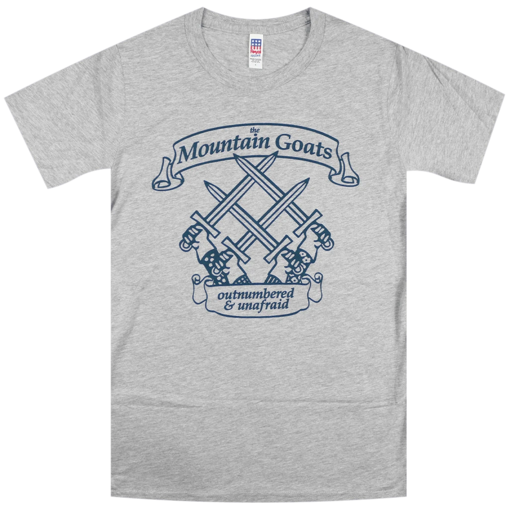 The Mountain Goats Four Swords Heather Grey T-Shirt