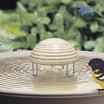 Allied Precision Water Wiggler with Pottery Cover in garden setting