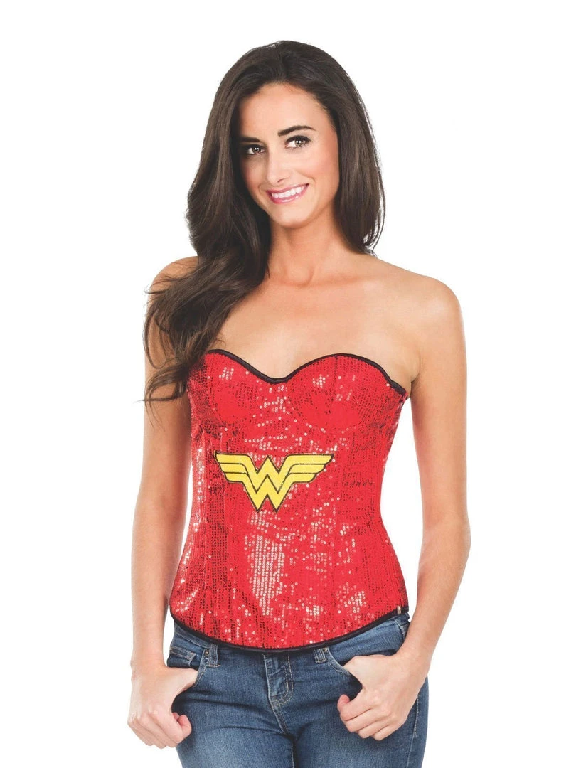 Wonder Woman Sequin Corset