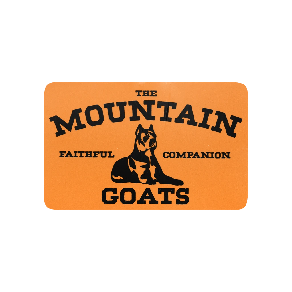 The Mountain Goats Faithful Companion Sticker