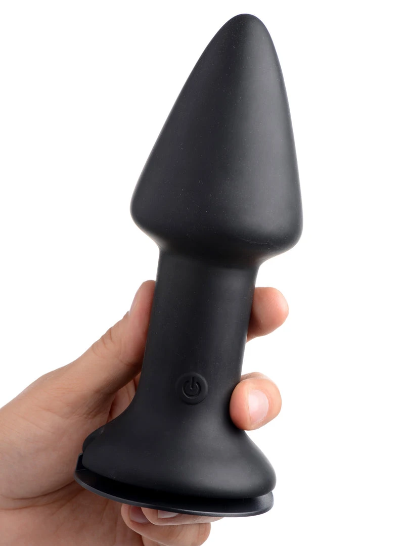 Master Series Mega Spade 10x Vibrating XL Silicone Plug