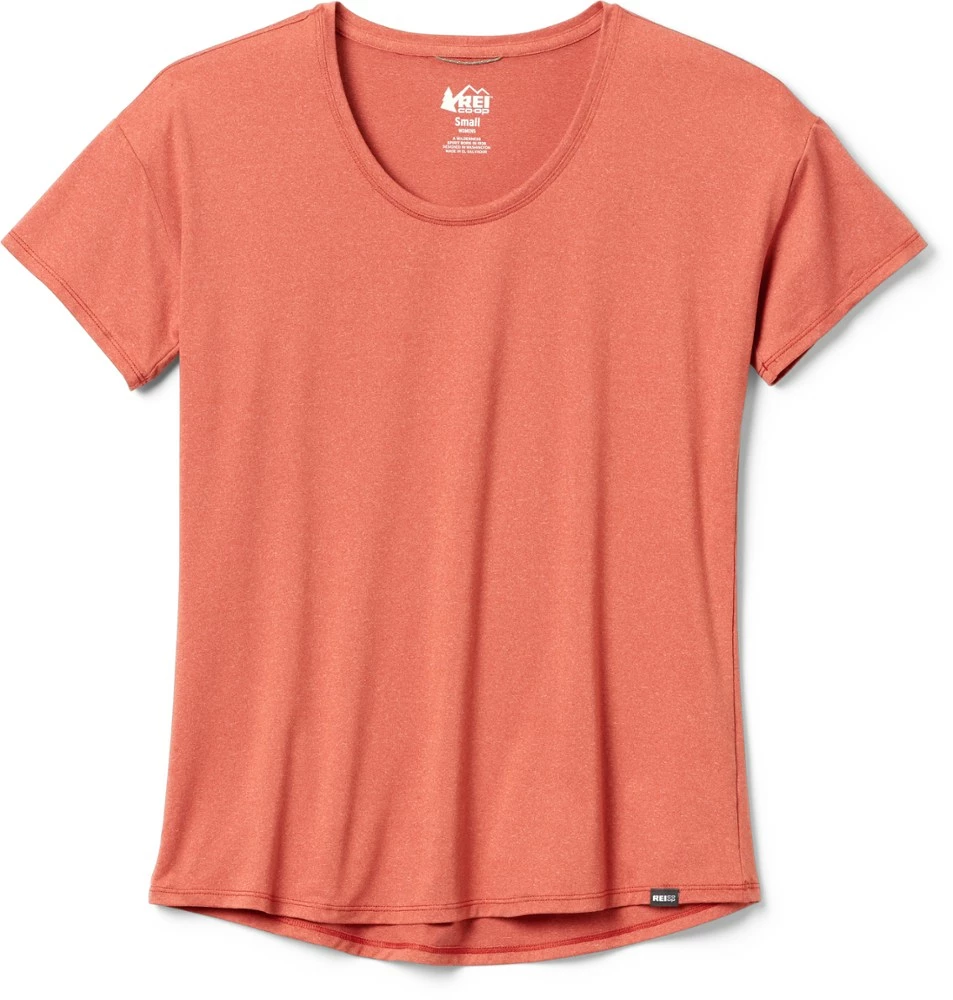 REI Co-op Sahara T-Shirt on active woman