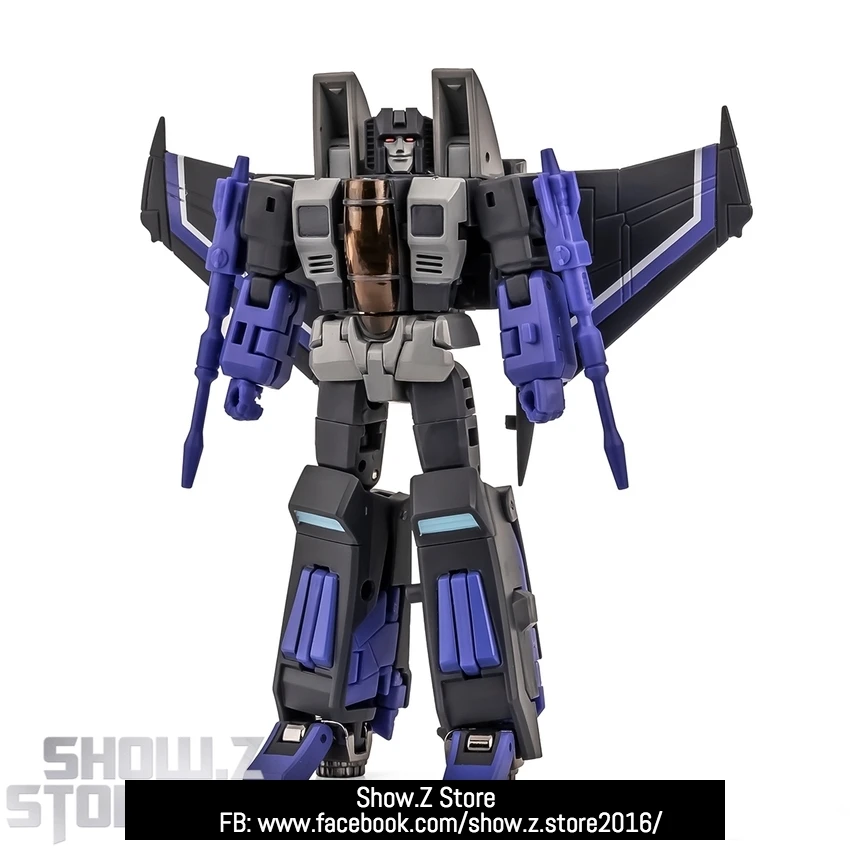 Newage H15C Samael Skywarp figure in dynamic pose