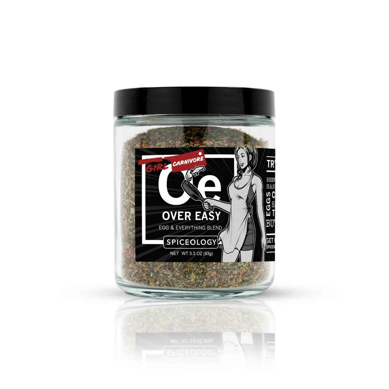 Girl Carnivore Over Easy Egg Seasoning