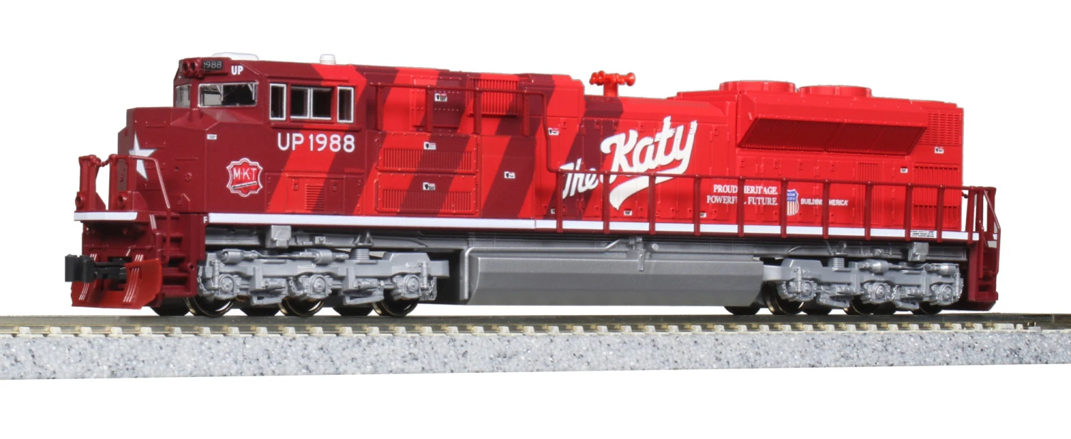 Kato N Scale EMD SD70ACe Union Pacific MKT Heritage