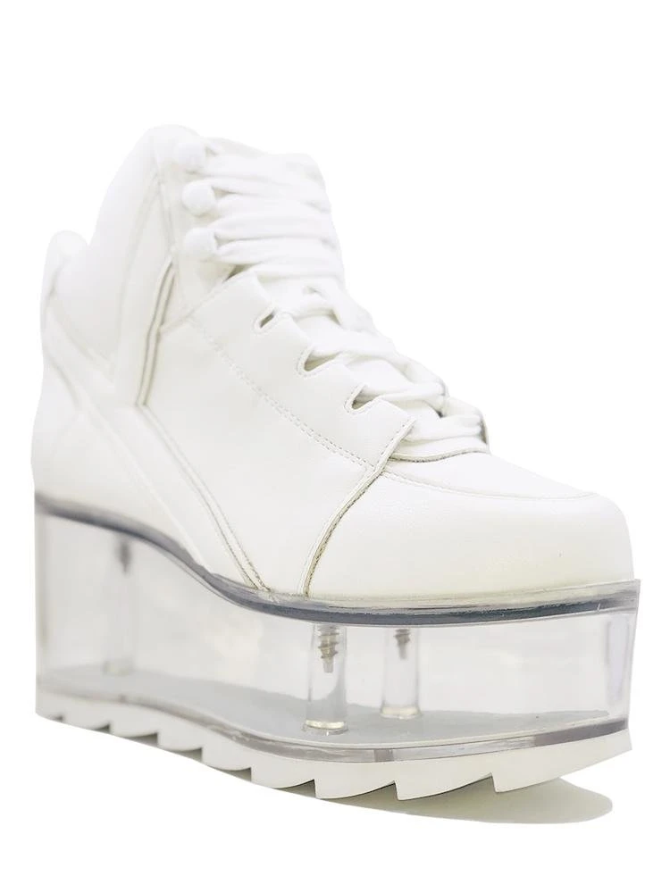 QLOUD QOZMO White Platform Shoes
