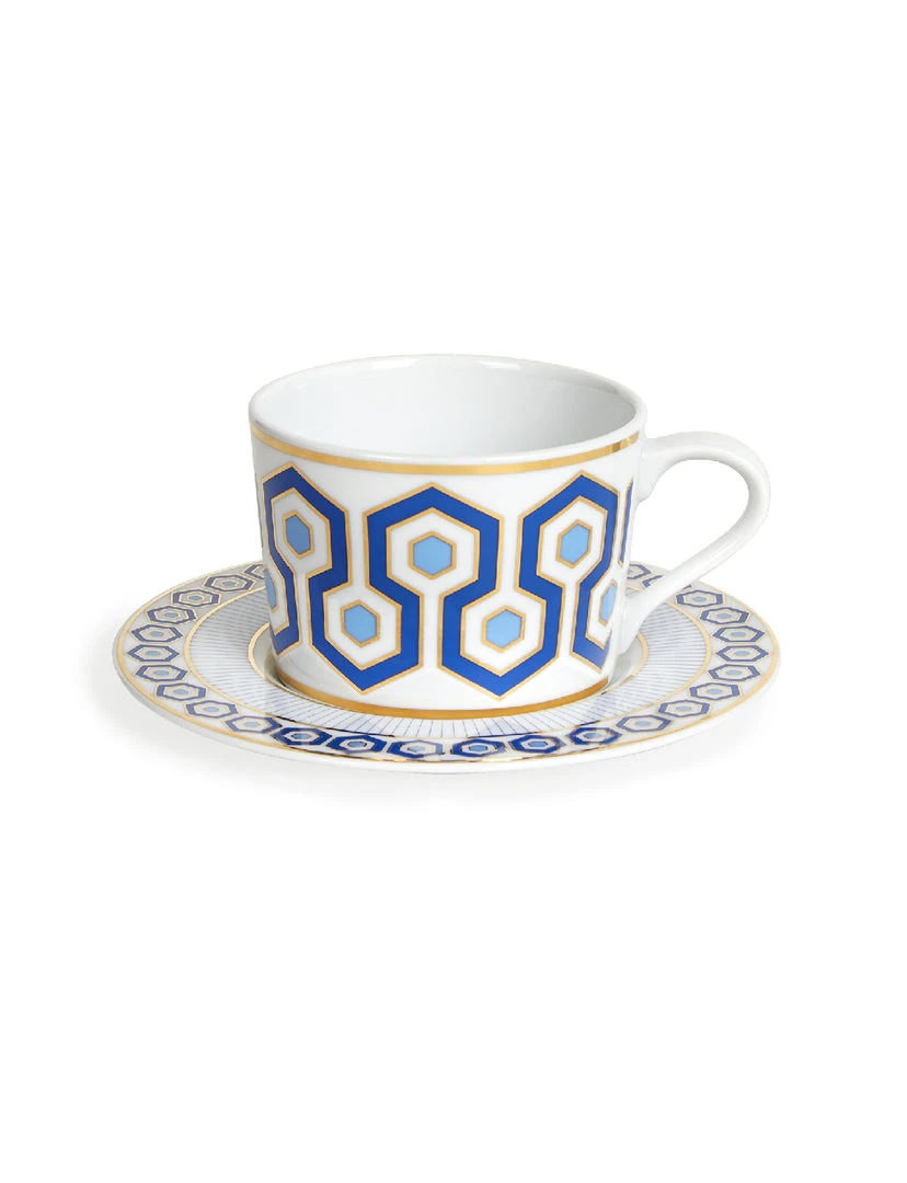 Jonathan Adler Newport Tea Cup and Saucer