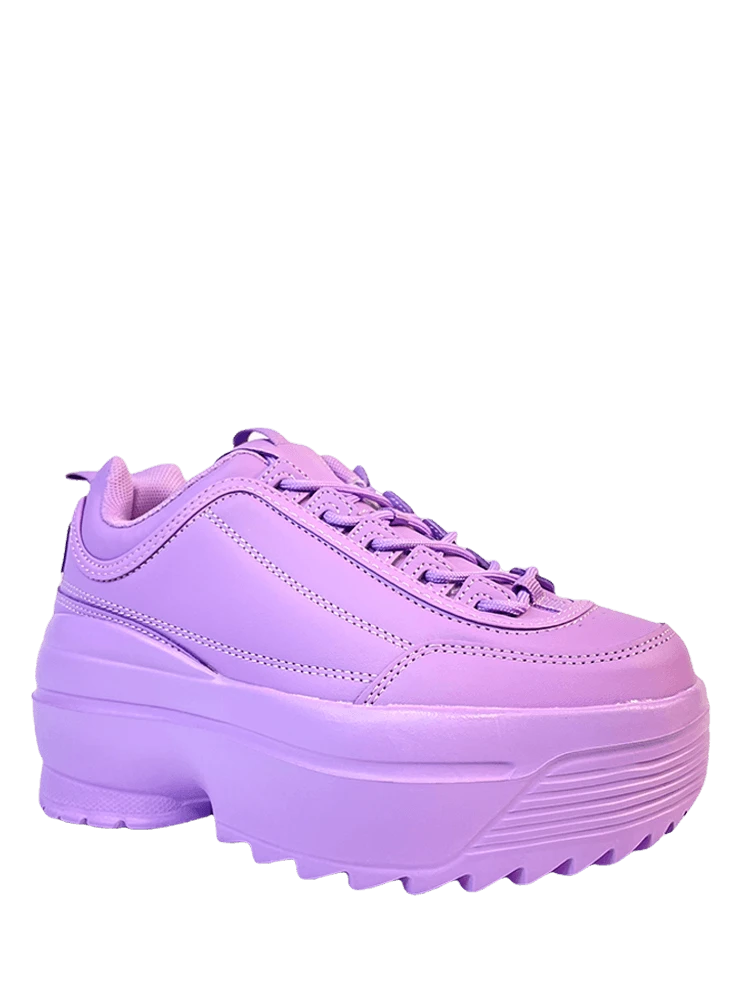 BERNESS SPECTRUM PURPLE vegan sneakers