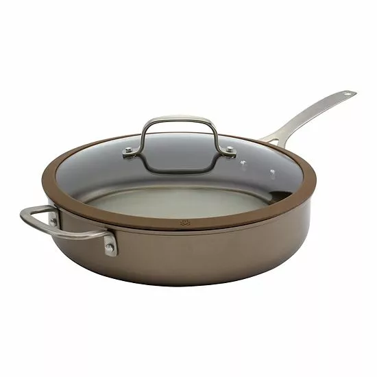 Food Network Textured Titanium Skillet