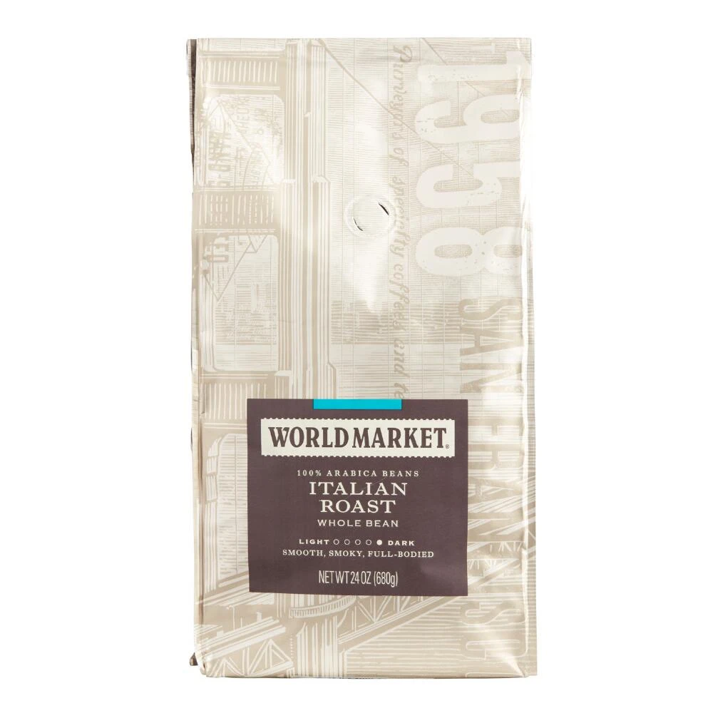 World Market Italian Roast Whole Bean Coffee