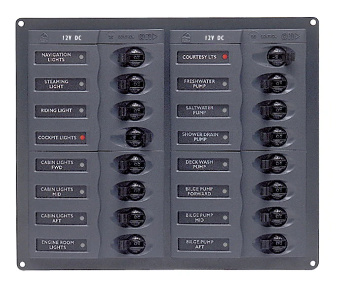 BEP 904NM 16-Way Circuit Breaker DC Panel