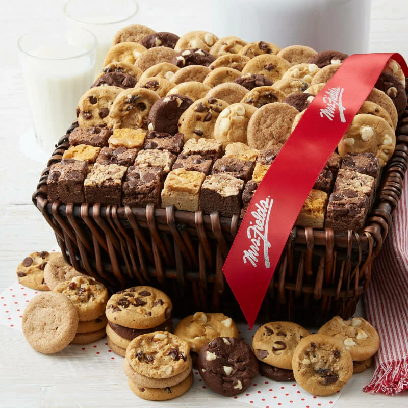 Traditional Nibblers and Brownie Bite Combo Basket
