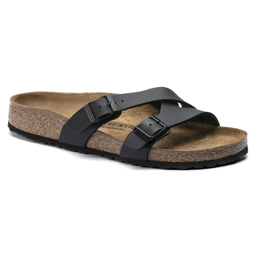 Birkenstock Yao Birko-Flor asymmetric sandal design