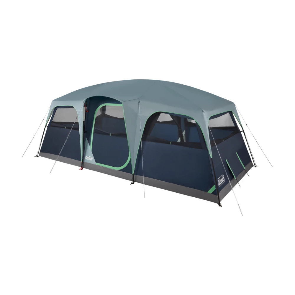 Coleman Sunlodge 10-Person Camping Tent in Blue Nights color